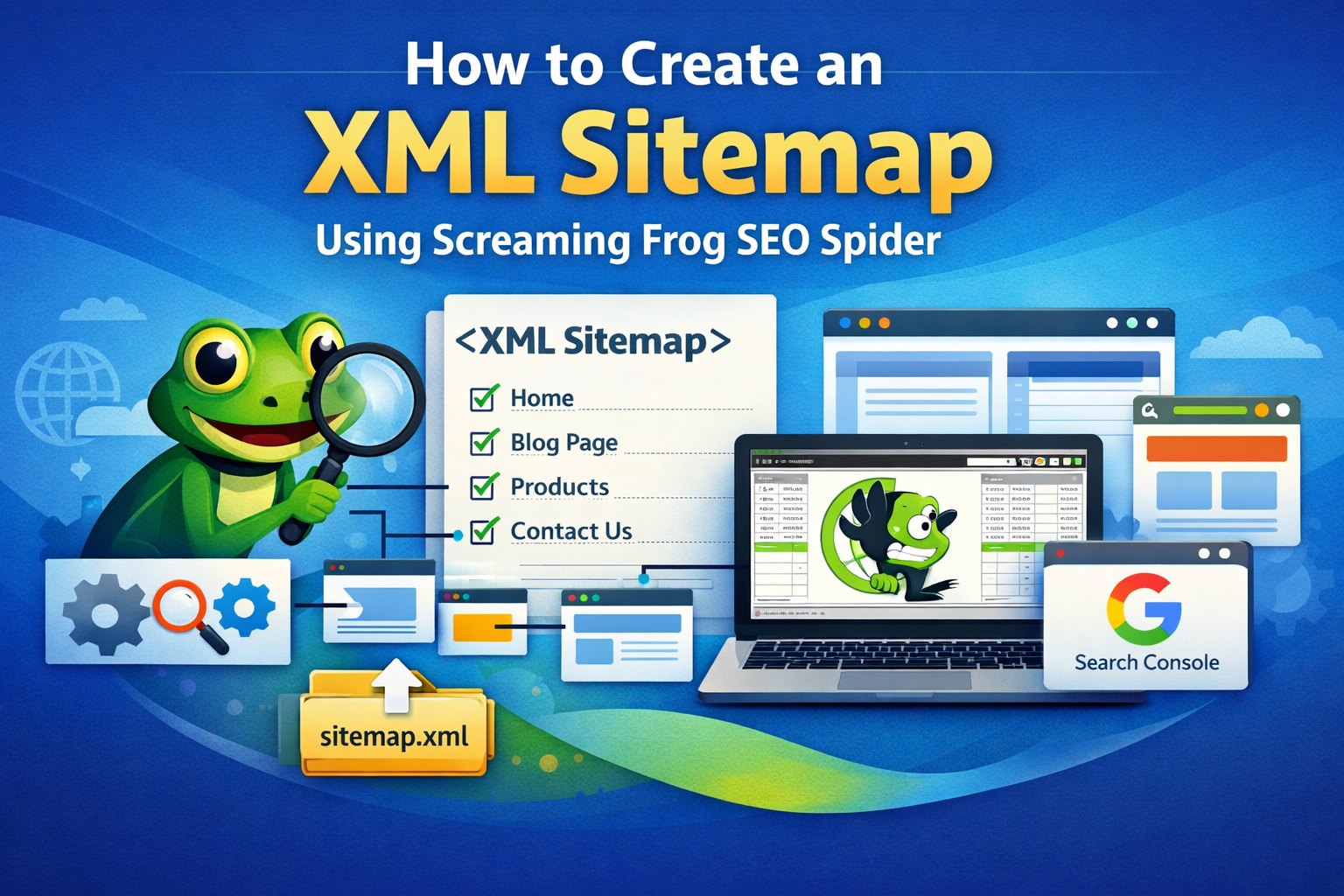 Read more about the article How To Create An XML Sitemap